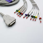 GE 10 Lead EKG Cables Banana Connector Proximal 3.6M Length 10K Resistor,Leadwrie And Truck