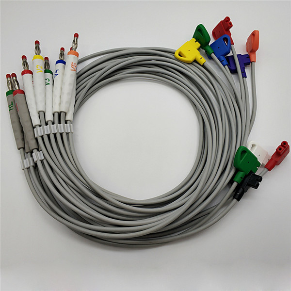 HP Banana PH EKG Lead Wires